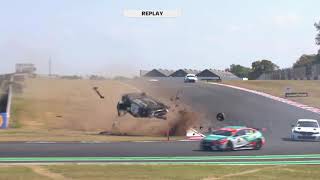 Player Profile BTCC Lewis Gilbert CRASH !!!