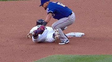 TEX@SEA: Safe call in the 3rd overturned after review