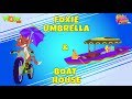 Foxie's Umbrella | Boat House- Eena Meena Deeka - Animated cartoon for kids - Non Dialogue