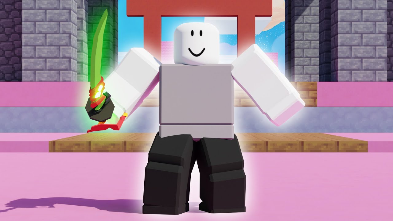 Tryharding With Yuzi Kit + Astronaut Animation In Roblox Bedwars