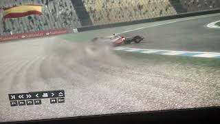 F1 2010 drifting #f1 #formula1 #formulaone #germany #hockenheim #mercedes #mclaren #drifting #gaming