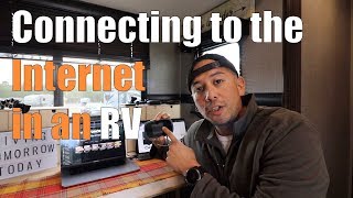 How to connect to the Internet in an RV
