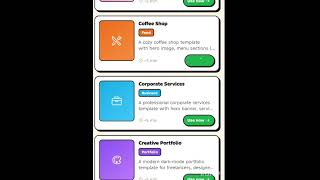 Create Free Website from mobile and Publish. No Credit Card Needed. No code solution. #websitedesign