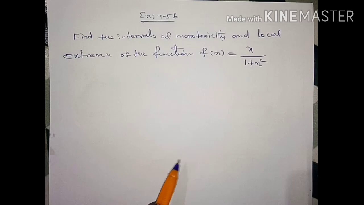 Chapter 7 example 7. 56 - YouTube