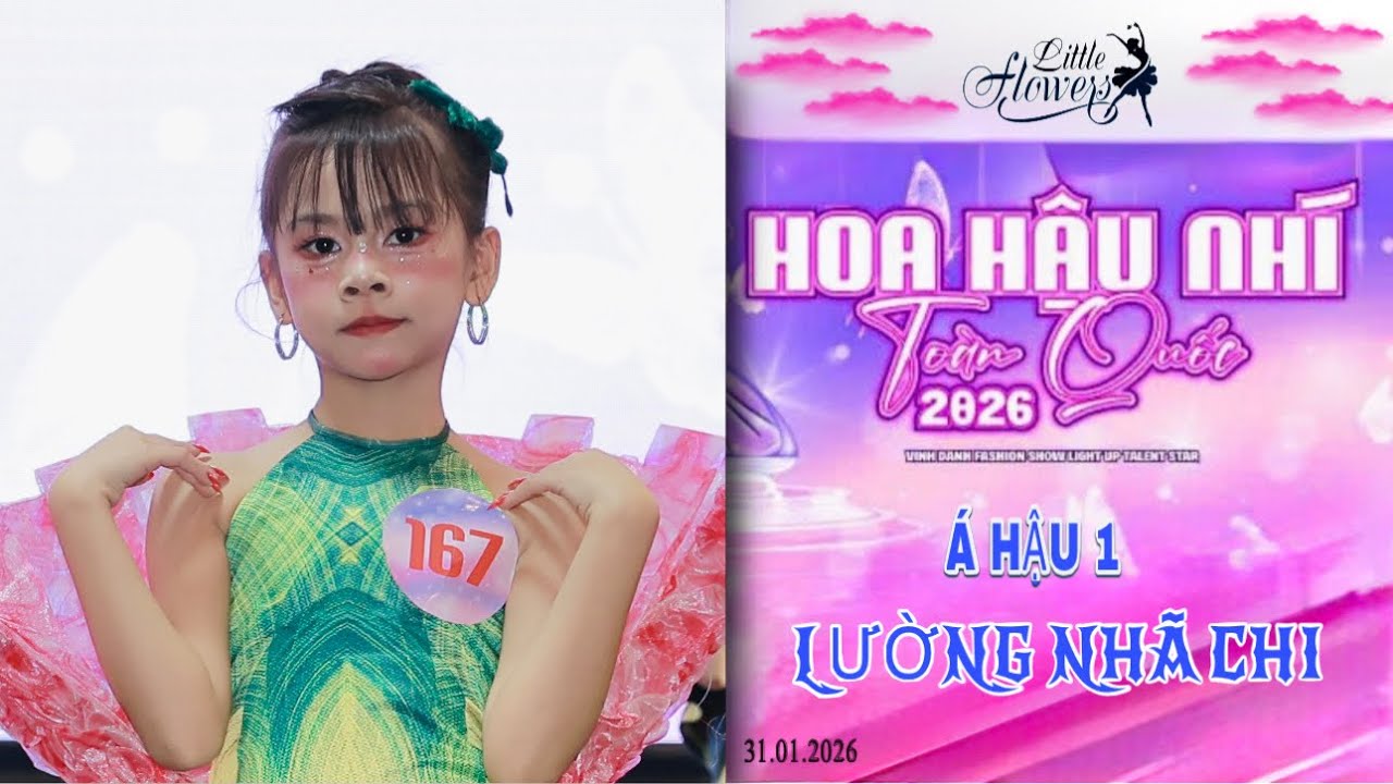 Á hậu 1 NHÃ CHI #ttntlittleflowers