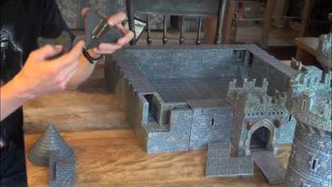 Dwarven Forge Grand Citadel #4 Suspended Parapet