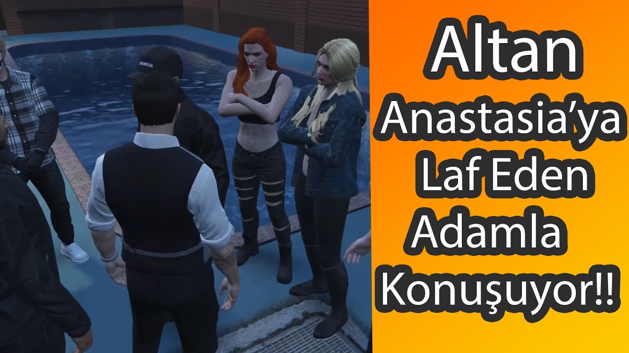 EightbornV Altan, Anastasia'ya Dalaşan Adamla Konuşuyor!! - Mahir Silahını Gösteriyor!! - Gicaas