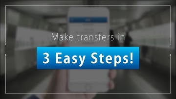 Make transfers in 3 Easy Steps!