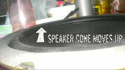 HOW TO FIND WHICH SPEAKER TERMINAL IS POSITIVE OR NEGATIVE