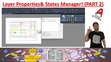 AutoCAD Layer States & Filters Tutorial ⚙️ | Manage XREF Layers & Viewport Colors | Part 2 | BIM-VDC
