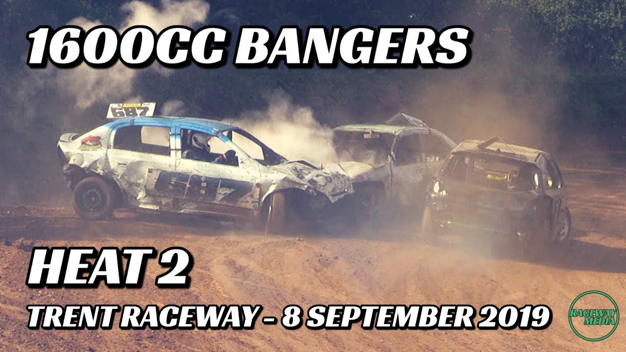 1600cc Bangers Heat 2 - Trent Raceway 8 September 2019 - YouTube