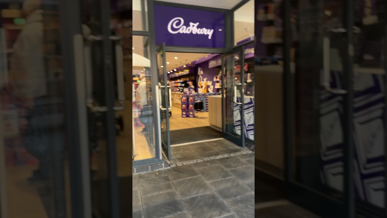 “come check this” Cadbury shop at *Cheshire Oaks Designer Outlet*—Is it good? 