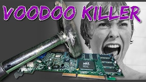 This killed my 3Dfx Voodoo 3 card and probably yours as well.