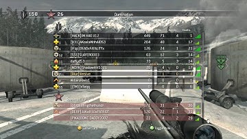 Call of Duty 4: Modern Warfare: Hacked Lobby Insanity