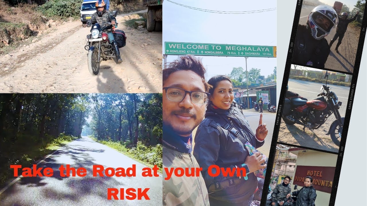 Alipurduar - Wari Chora, Deadly roads of Garo hills ll Meghalaya & Assam ride (with Avenger)ll Day 2