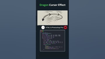 Dragon Cursor Effect HTML CSS and Java #shortsvideo #shortsviral #shortvideo #viralshort #html_css