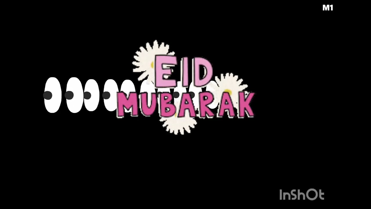 M1 Ukraine. Eid Mubarak ident (Autumn 2020, December 2020)