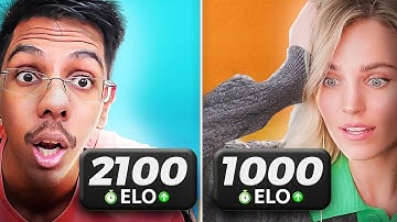 The Difference Between 1000 and 2100 ELO