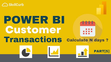 Calculate Transactions In Last N Days in Power BI Using DAX | PowerBI labels - (Part5)