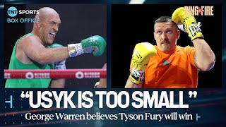 George Warren backs Tyson Fury to become Undisputed Heavyweight Champion 🏆 | #RingOfFire 🇸🇦