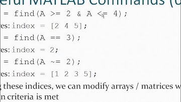 Ryerson University - Advanced MATLAB Tutorial - Part 2
