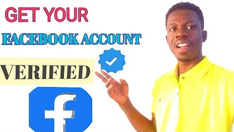how to verify facebook account with blue badge