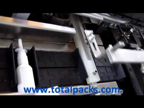 BCM 200A Horizontal Cartoning Machine with hot melt glue sealing