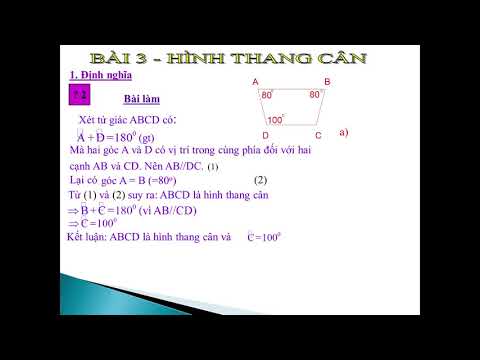 Hình thang cân