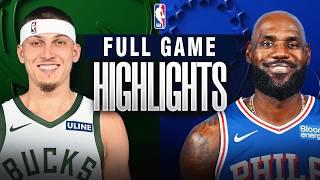 Milwaukee Bucks vs Philadelphia 76ers Full Game Highlights - Oct 24, 2026 | NBA