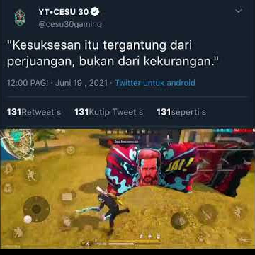STORY WA FF KEREN || STORY WA FF 30 DETIK KATA KATA BIJAK #9 || GARENA FREE FIRE