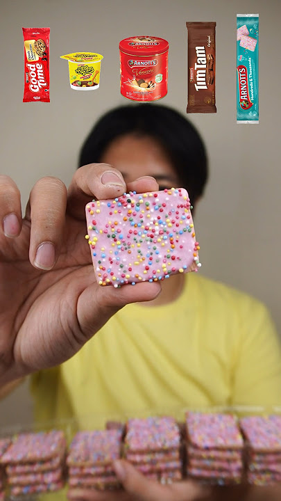EATING VARIOUS ARNOTT'S SNACK #asmr #shorts #mukbang