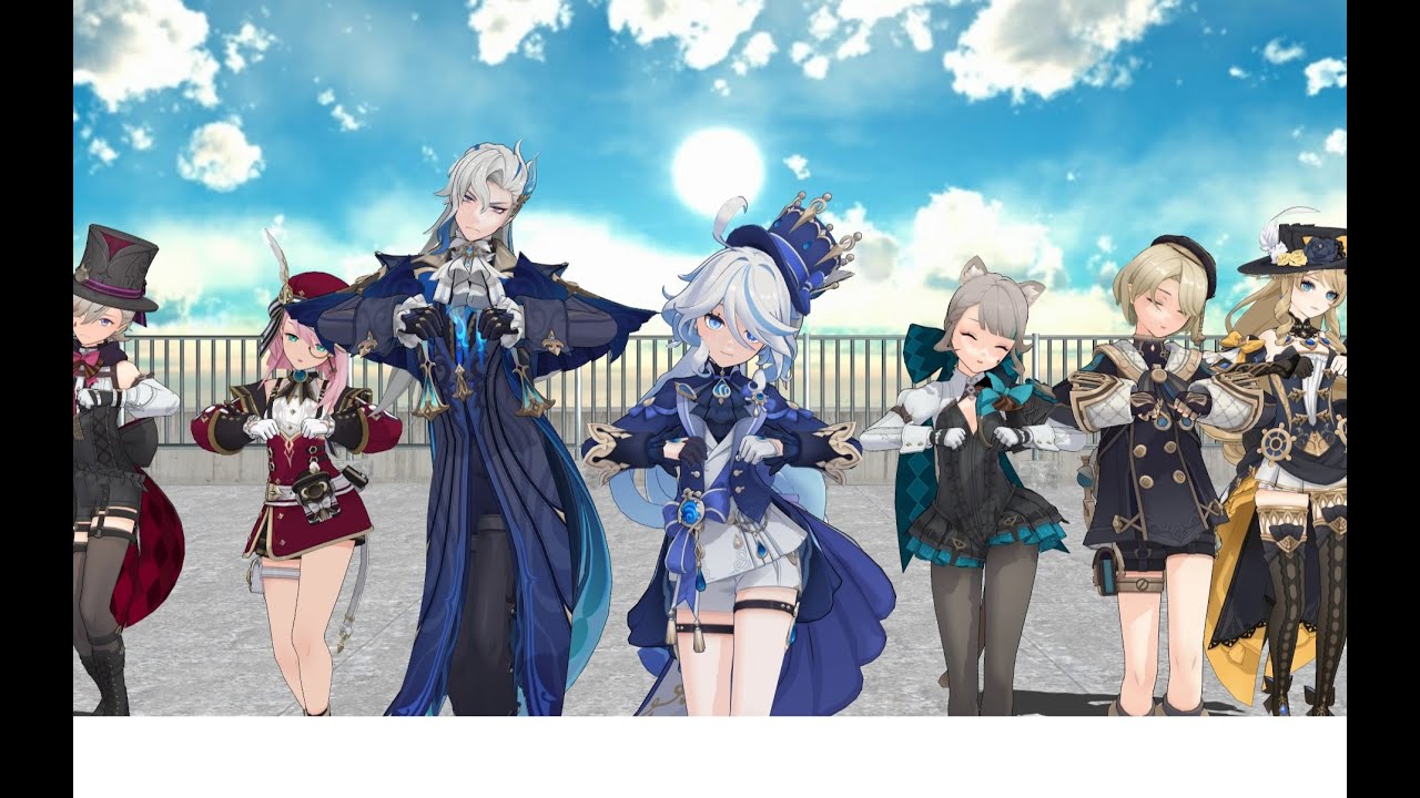 【Genshin 4.2】7 Lovely Characters Dance Roly Poly (TARA) tara 티아라