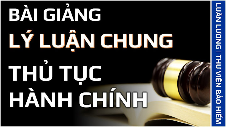 Thủ tục hành chính là gì nêu 01 ví dụ năm 2024