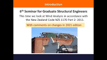 CPD Webinar #6 Wind Analysis to NZS 1170.2