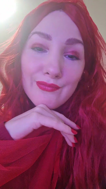 Red Ridding Hood costume HALLOWEEN 🎃  #twitch #gamergirl #streamer #ginger #redhead
