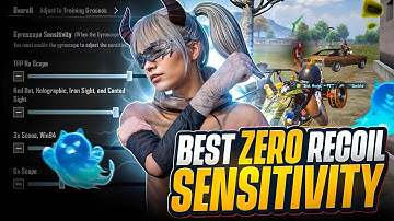 Secret Revealed‼️Best Zero recoil sensitivity in BGMI 4.0 Update | How to make your own sensitivity 
