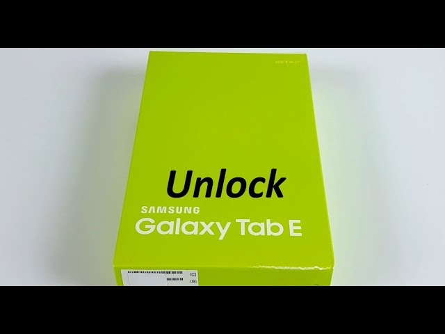Instantly Factory SIM / Network Unlock T-Mobile Samsung Galaxy Tab E T377T!  