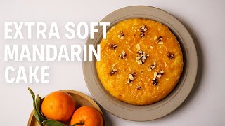 Ultra Soft No-Oven Mandarin Cake | Easy Skillet Recipe screenshot 4