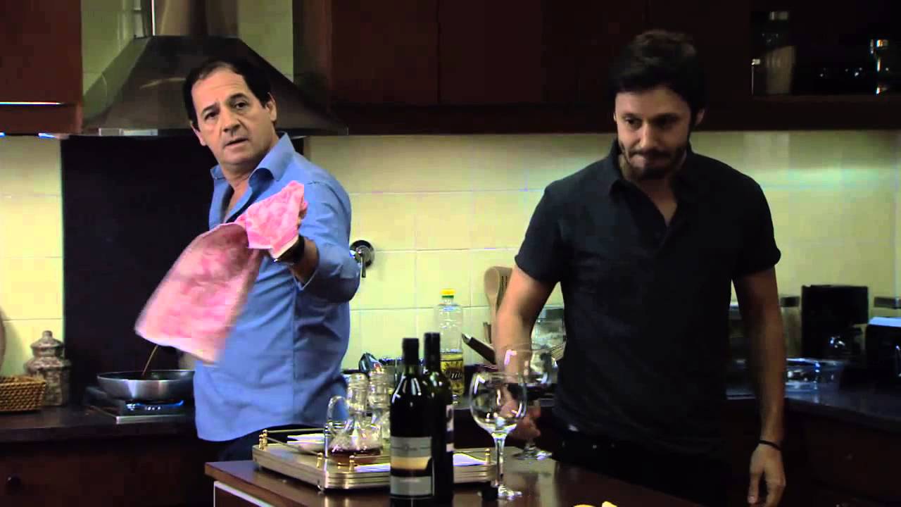 Farsantes - Guillermo y Pedro cenaron en familia