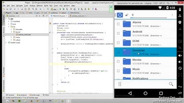 Android: Simple Music Player | Read songs from SD card | Create playlist with file name.