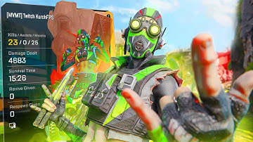 Solo Octane with Movement VS Trios (23 KILL 4.6K DAMAGE)