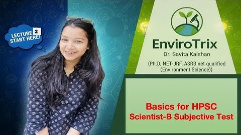 Mastering Environmental Science Answer Writing for HPSC Scientist B & Assistant Professor Exams