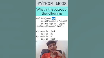 Fast Python MCQ Breakdown | Learn Python Quickly #infytqmcq #infytq #pythonprogramming #python