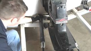 Removing a Mercruiser Bravo Sterndrive