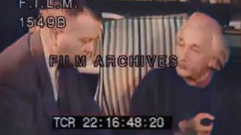 Albert Einstein Archival Footage (Colorized)