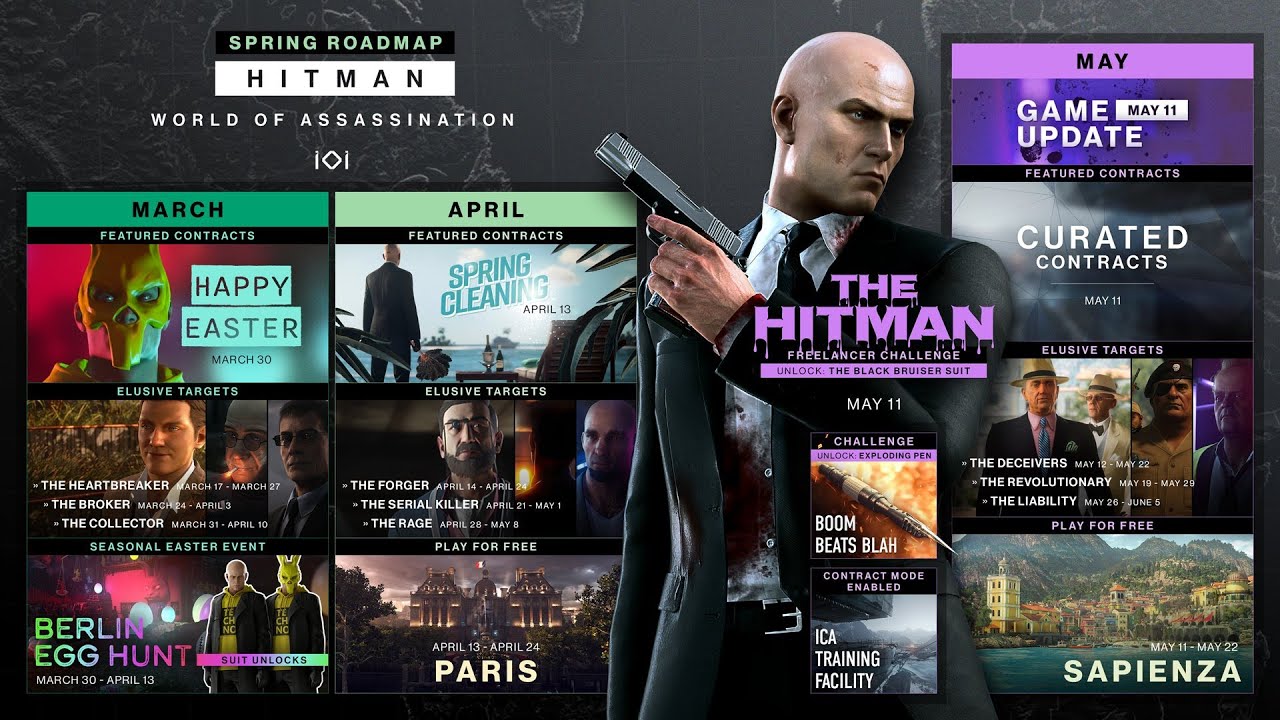 IO Interactive CEO reveals plans for HITMAN 3 and ultimate assassin trilogy