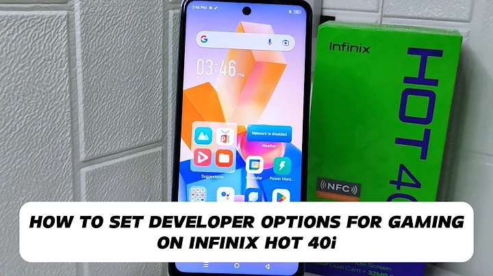How To Set Developer Options For Gaming On Infinix Hot 40i / Hot 40 Pro