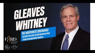 Gleaves Whitney on the Northwest Ordinance