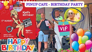 Pin Up Cafe Birthday Party & Update