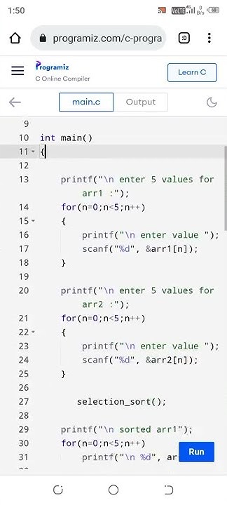 Easy code for merge sorting in data structure #coding - YouTube